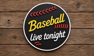 Baseball Live Tonight Sign Restaurant Bar Man Cave Stadium